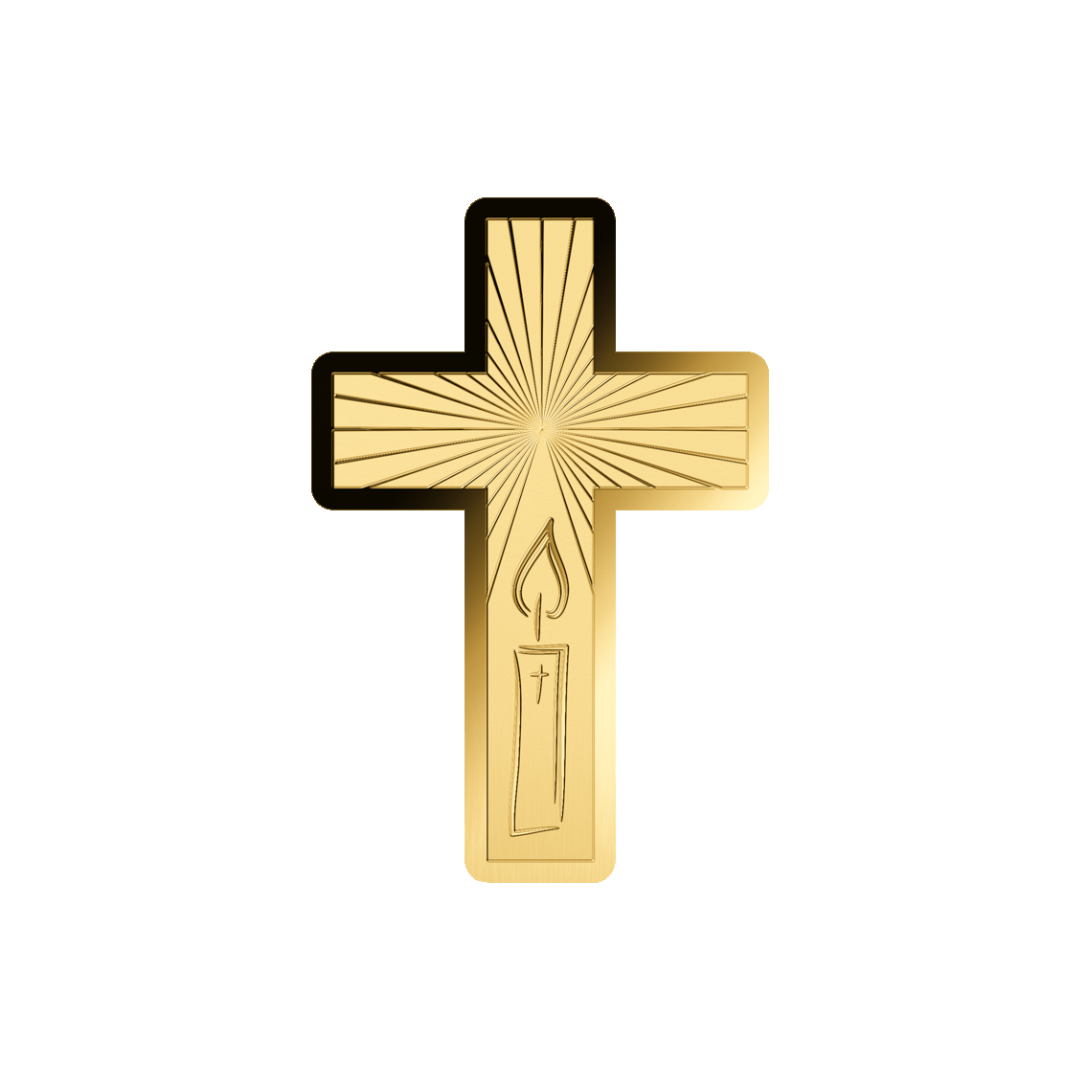 Cross - Gold Gift - In Gift Box
