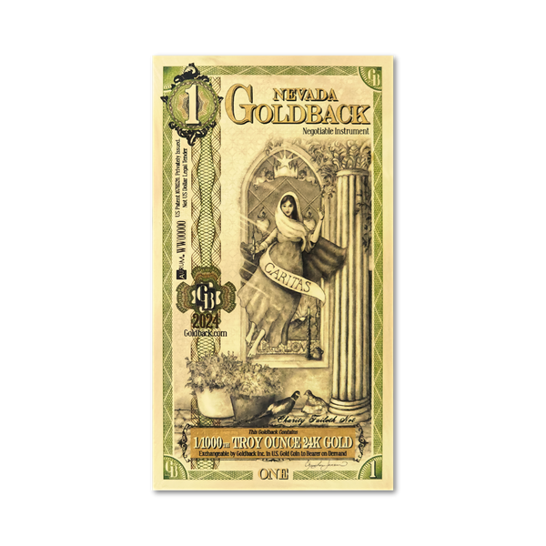 1 Goldback - Nevada