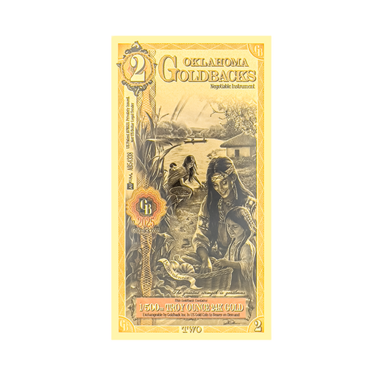 2 Goldback - Oklahoma