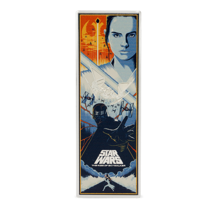 Star Wars - Skywalker Saga - The Rise of Skywalker Poster: 2 - 3oz Silver Coin