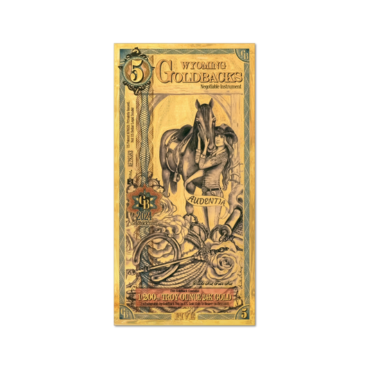 5 Goldback - Wyoming