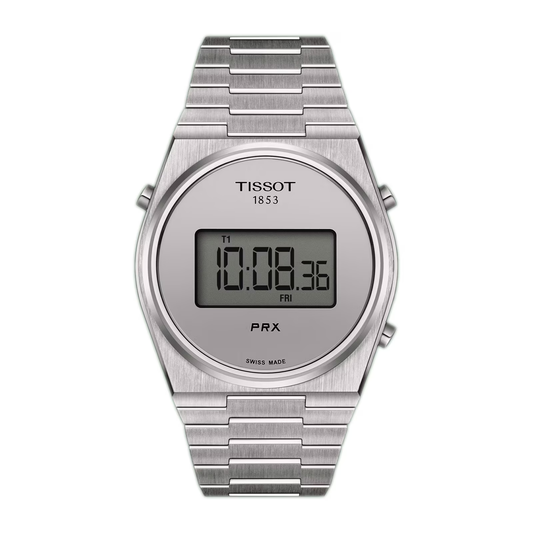 Tissot PRX Digital 40mm Unisex Watch Grey Preowned