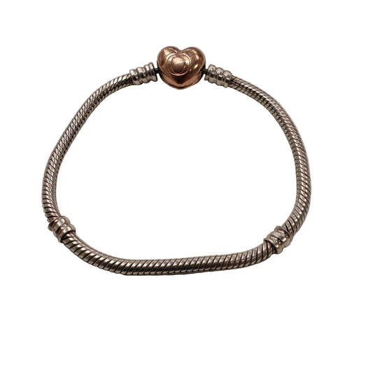 Pandora MET Charm Bracelet Approx 12.6g Preowned