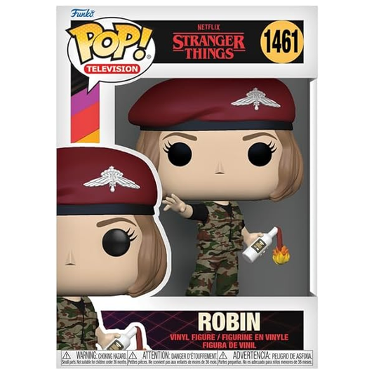 Funko Pop - Stranger Things [1461] Robin Preowned
