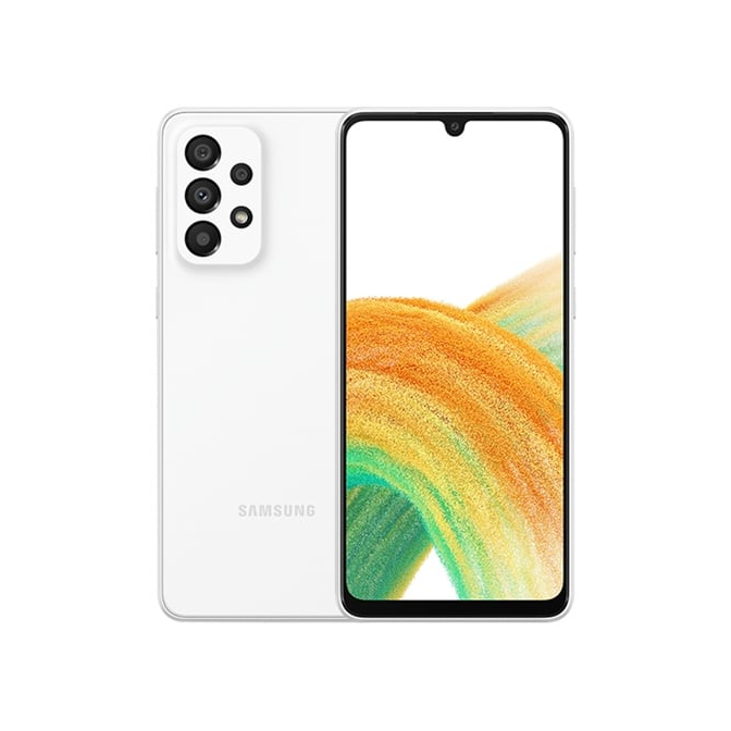 Samsung Galaxy A33 5G 128GB Dual Sim Unlocked Awesome White Grade B Preowned