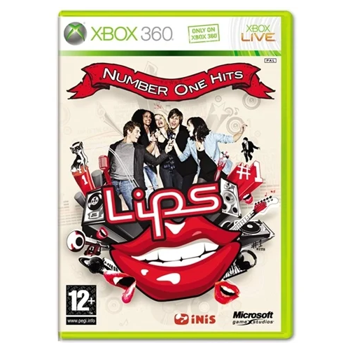 Xbox 360 - Lips Number One Hits (12) Preowned