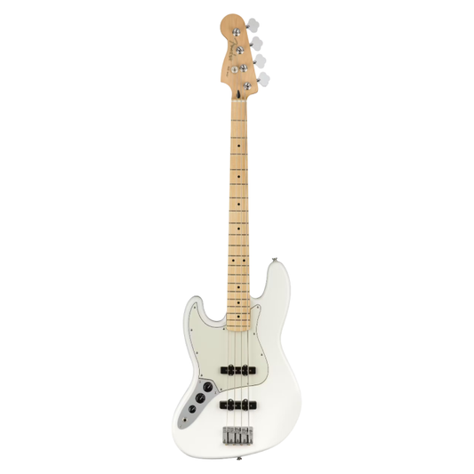 Fender Player Jazz Bass Left Handed Polar White (Mexico) With Fender Hard Case Grade B Preowned Collection Only