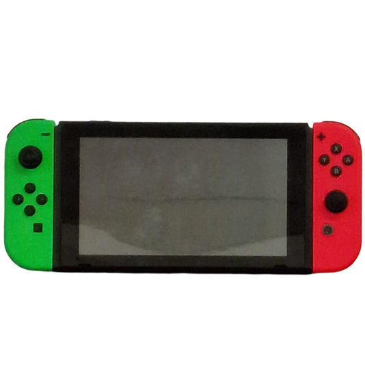 Nintendo Switch (Gen 1) 32GB Console Green/Pink Console Only Discounted Preowned