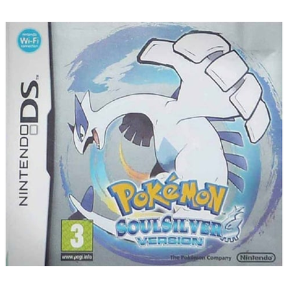DS - Pokemon: Soul Silver Version 3+ Preowned
