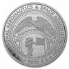 2022 Mesa Grande $10 NASA Retro Worm Logo - 1oz Pure Silver Bullion Coin