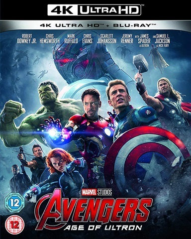 4K Blu-Ray - Avengers Age Of Ultron (12) Preowned