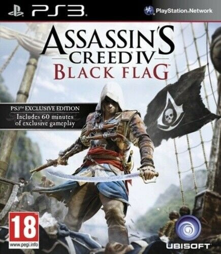 PS3 - Assassin's Creed IV: Black Flag (18) Preowned