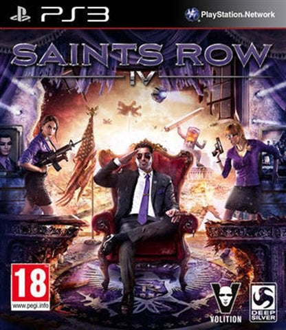 PS3 - Saints Row IV (18) Preowned