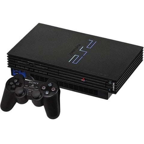Playstation 2 Black Console Discounted Preowned