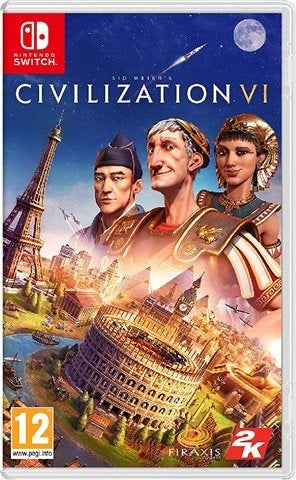 Switch - Sid Meiers Civilization VI (12) Preowned