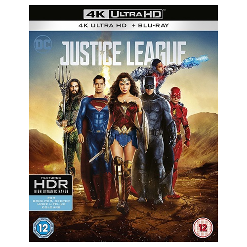 4K Blu-Ray - Justice League (12) Preowned