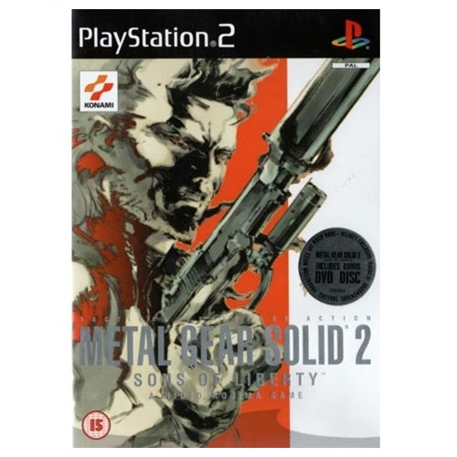 PS2 - Metal Gear Solid 2 Sons of Liberty (15) Preowned