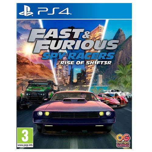 PS4 - Fast & Furious Spy Racers Rise Of Shifter (3) Preowned