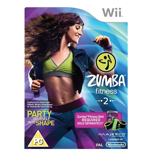 Wii - Zumba Fitness 2 (Without Belt) PG Preowned