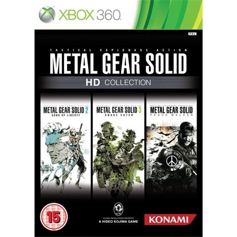 Xbox 360 - Metal Gear Solid HD Collection (2 Disc) (15) Preowned