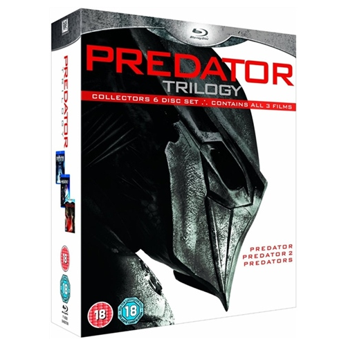 Blu-Ray Boxset - Predator Trilogy (18) Preowned