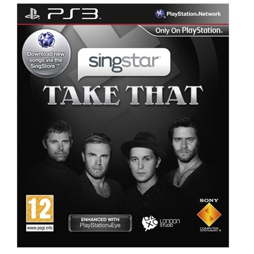 PS3  -Sing Star Take That (12) Preowned