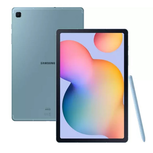 Samsung Tab S6 Lite SM-P610 64GB WiFi Angora Blue Grade B No Pen Preowned