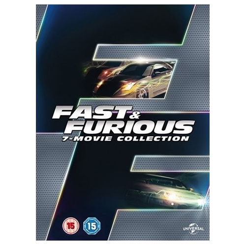 DVD Boxset - Fast & Furious 7 Movie Collection (15) Preowned