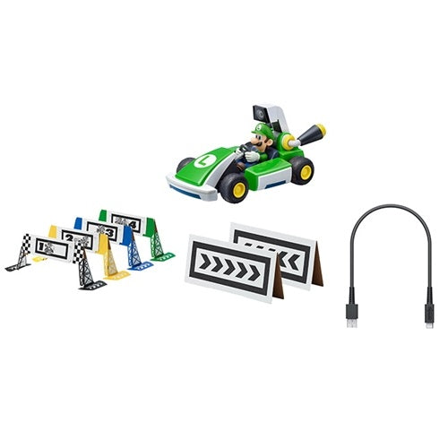 Mario Kart Live: Home Circuit- Luigi With 4x Gates 2x Arrows Grade B Preowned