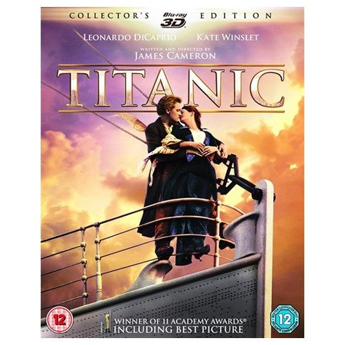 Blu-Ray - Titanic 3D Collector's Edition 4 Disc (12) Preowned