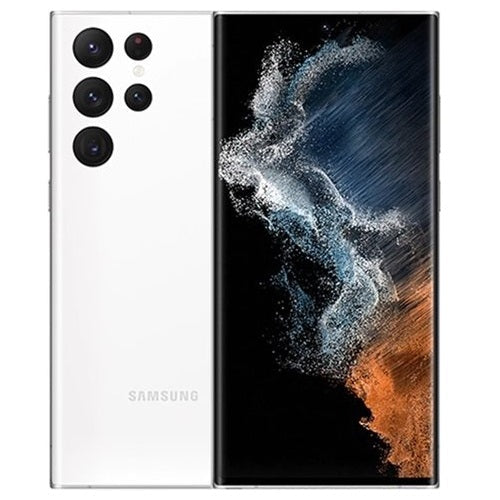 Samsung Galaxy S22 Ultra 5G 256GB Dual Sim Unlocked Phantom White Grade B Preowned