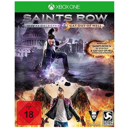 Xbox One - Saints Row IV Re-elected & Gat Out of Hell (18) Preowned