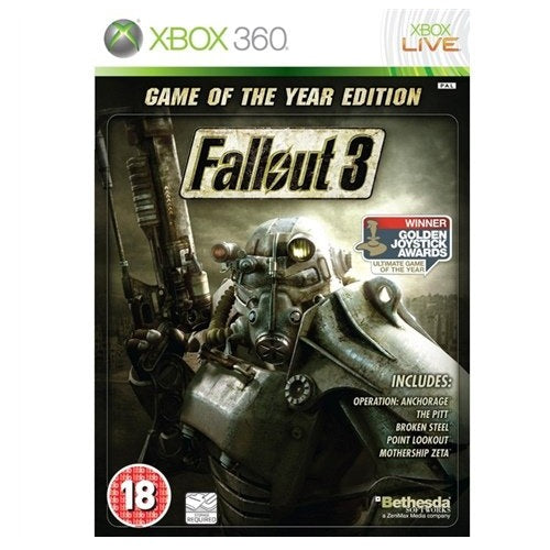 Xbox 360 - Fallout 3 Game Of The Year Edition (18) Preowned