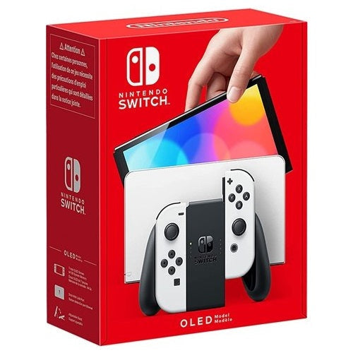 Nintendo Switch OLED White with White Joy-Cons Discounted Preowned