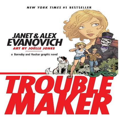 Comic - Janet & Alex Evanovich Trouble Maker Book 1&2 Preowned