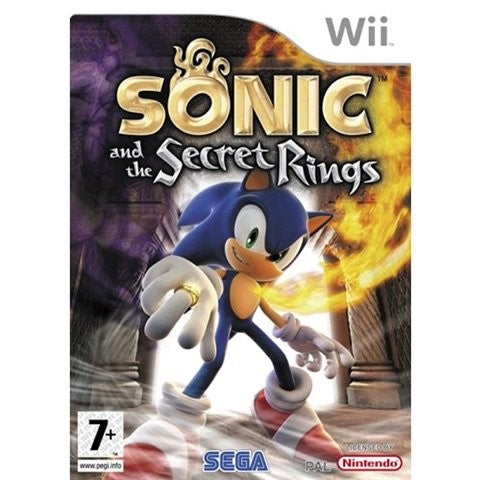 Wii - Sonic and the Secret Rings (7) Preowned