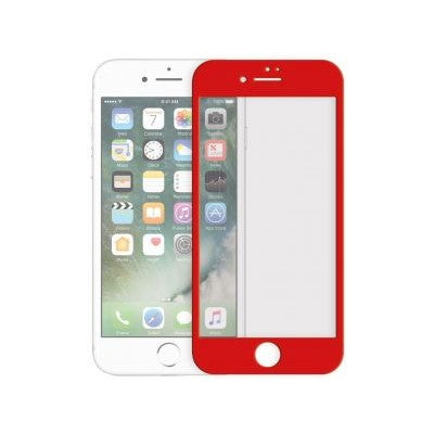 TEMPERED GLASS - IPHONE 7 PLUS (RED)