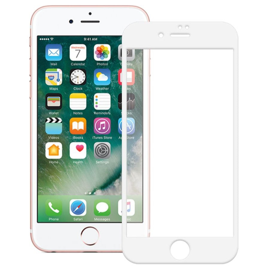 TEMPERED GLASS - IPHONE 7 (WHITE)