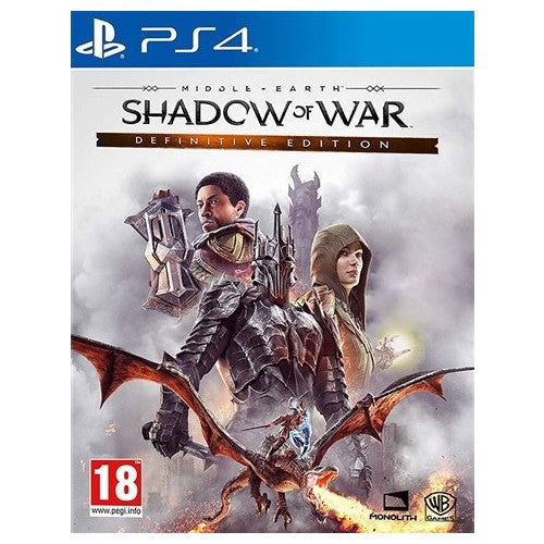 PS4 - Middle Earth Shadow Of War Definitive Edition (18) Preowned