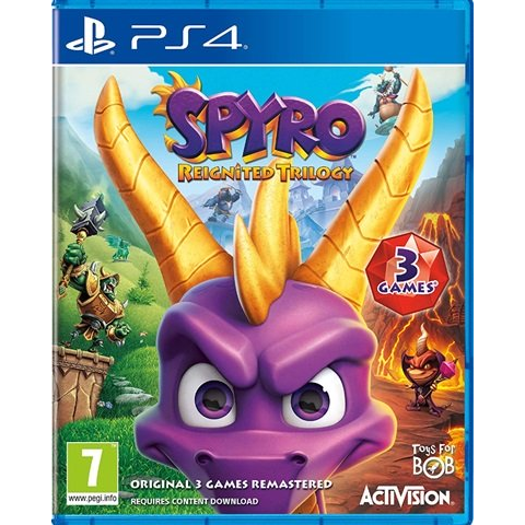 PS4 - Spyro: Reignited Trilogy (7) Preowned