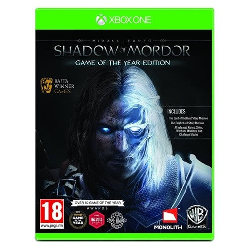 Xbox One - Middle Earth Shadow Of Mordor GOTY Edition (18) Preowned