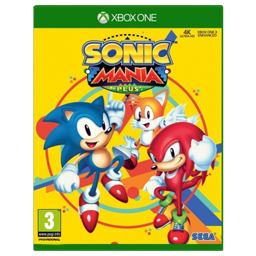 Xbox One - Sonic Mania Plus (3) Preowned
