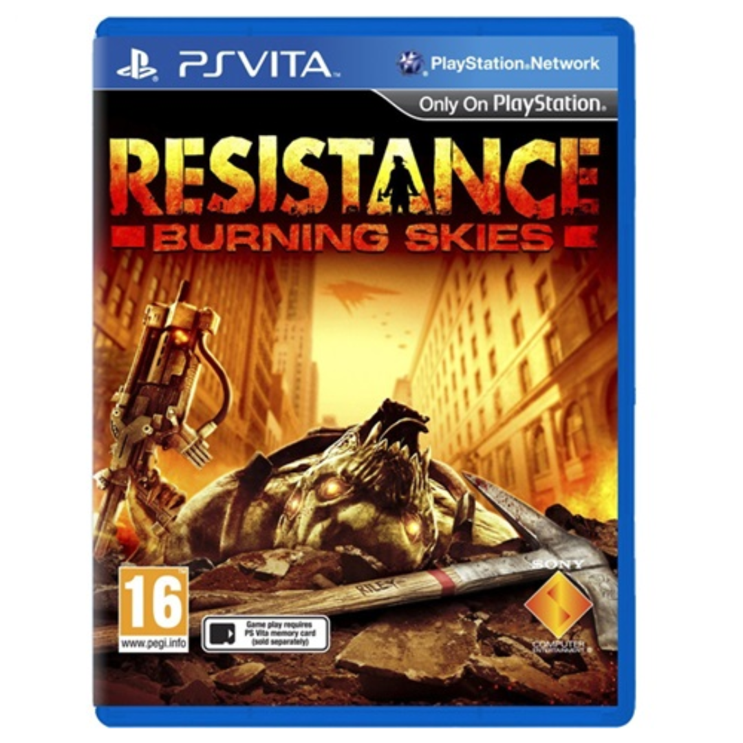 PS - Vita - Resistance Burning Skies (16) Preowned